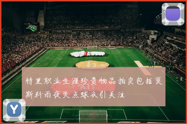 特里职业生涯珍贵物品拍卖包括莫斯科雨夜失点球衣引关注